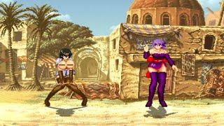 PRINCESS KAI vs AYANE - High Level Gameplay - Mugen