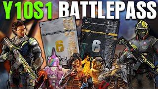 FREE CELEBRATION PACK - Y10S1 Battle Pass Overview - Rainbow Six Siege