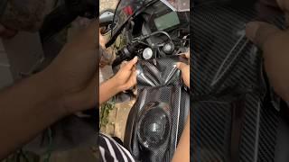 R15 v4 tank wrappingCarbon fibre #shorts #ytshorts #wrapping #r15v4