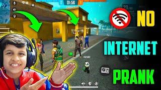 NO INTERNET PRANK IN FREE FIRE 