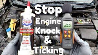 How to stop engine knock or ticking with Lucas TB Zinc plus