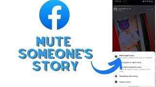 How to Mute Story on Facebook App? Disable Stories on Facebook Profile | Facebook Tutorial 2022