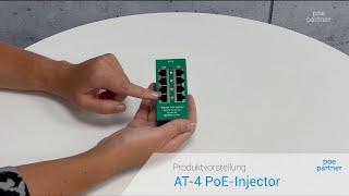 AT-4 PoE-Injector | Produktvorstellung (deutsch) | poe-partner