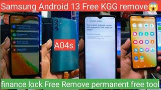 Samsung A04s Free KGG remove parmanent  Samsung Android 13 MDM lock free remove finance lock 2024