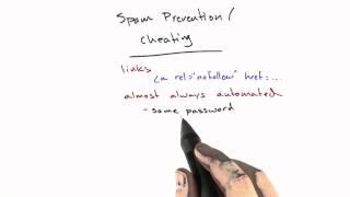 Spam Prevention - Web Development