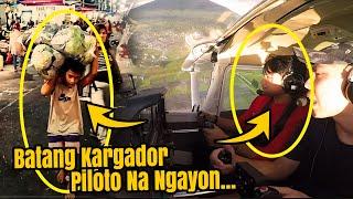 Ang Dating Batang Kargador Piloto Na Ngayon | Actual Footage Flying Ni Kuya Dave