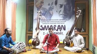 # Dhrupad sansthan # bhopal #RAG JONPURI Dhrupad concert by brajesh Sharma