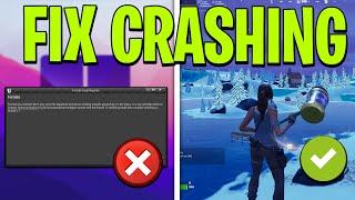 How to Fix CRASHING & FREEZING in Fortnite Chapter 4 Season 4! (ALL FIXED)