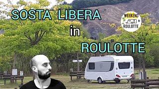 SOSTA LIBERA IN ROULOTTE *Spiegata Semplice*