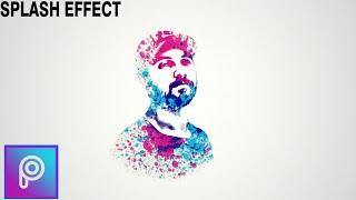 Splatter Effect PicsArt | PicsArt Tutorial | Picsart Splash Effect | Picsart Double Exposure