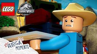 Training Dinosaurs?!  | LEGO Jurassic World: Legend of Isla Nublar | Mega Moments