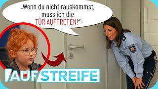 “Ich habe ANGST!” 6-Jährige verschanzt sich auf der Polizei-Toilette! | Auf Streife | SAT.1