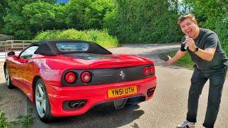 I Drove A Ferrari For The First Time! It Made Me Cry...