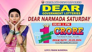 LOTTERY LIVE DEAR LOTTERY SAMBAD 1PM LIVE DRAW TODAY 25/05/2024 - Will You Are the Next Crorepati?