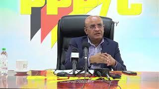 Press Conference by the General Secretary of the PPP Party  Dr. Bharrat Jagdeo. September 05 2024