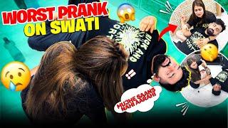 WORST PRANK ON SWATI | Mujhe SAANS Nahi Aa Rahi | RAJATSWATIVLOGS ​⁠​⁠​⁠​⁠