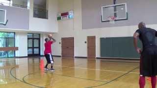 Maurice Evans NBA Workout - Advanced Footwork/ "Back to the basket" Mid-range attack moves!!!