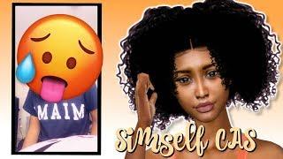 SIMSELF CAS WITH FACE REVEAL! | THE SIMS 4