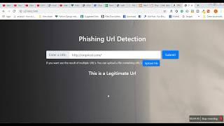 Phishing URL Detection Using Machine Learning