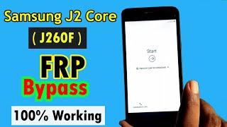 Samsung J2 Core  ( J260F ) FRP Bypass | Samsung J2 Core Google Account remove | J260F/G Frp Unlock