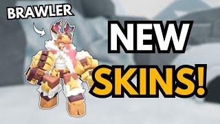 RANKING EVERY NEW WINTER BATTLEPASS SKIN! | SHOWCASE + REVIEW - Tower Defense Simulator (UPDATE)