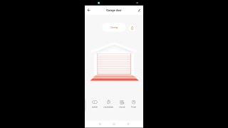 Google home voice control with tuya smart garage door