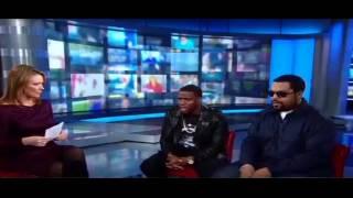 "Ride Along" stars Kevin Hart and Ice Cube cnn blooper
