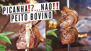 CHURRASCO BARATO COM PEITO BOVINO - CARNE DE SOL CASEIRA E PAÇOCA | PATRICIO CARVALHO ep. 05