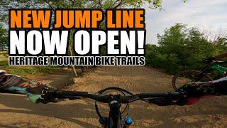 YOUNG GUNS - NEW JUMP LINE AT HERITAGE MOUNTAIN BIKE TRAILS