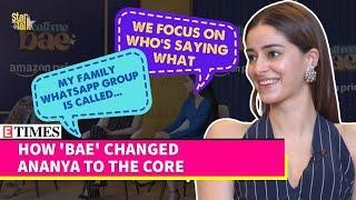 Bae Was Googling 'NALASOPARA': Ananya Panday Most Fun Chat On Her Upcoming Comedy Drama | ETimes