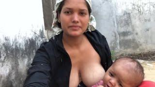 Breastfeeding Vlogs New 2024 Indian Latest Desi | Vinita Bhabi