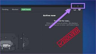 Fix Discord Stuck in Fullscreen on Windows