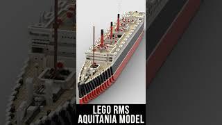 LEGO RMS Aquitania Model Timelapse #lego #timelapse #aquitania