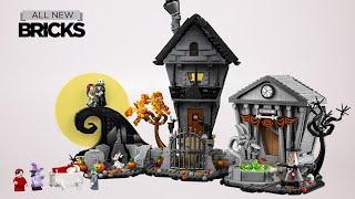 Lego Ideas 21351 Tim Burton's The Nightmare Before Christmas Speed Build