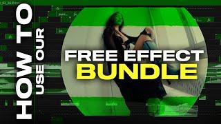 FREE EFFECT OVERLAY Bundle - HOW TO USE