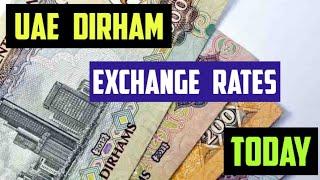 Today 1 uae dirham exchange rates value