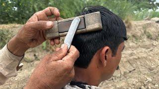 ASMR Fast Hair Cutting With Barber Old [ASMR SHAMS]