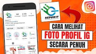 Cara Melihat Foto Profil Instagram Secara Penuh