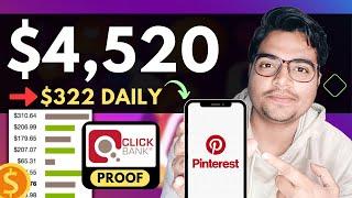 Pinterest Affiliate Marketing In 2024 | How To Make $300 Daily Using Pinterest | Hindi