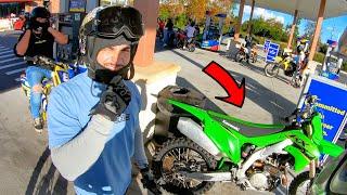 RIDING BRAAP VLOGS NEW 2022 KX450F DIRT BIKE!