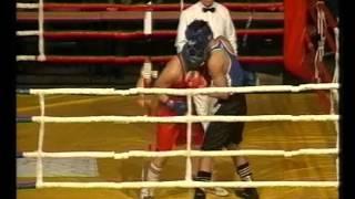 Спорт. Бокс. Чемпионат КР-2008.  Кымбатбек Рыскулов-Марат Шамаматов.