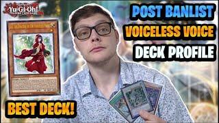 Yu-Gi-Oh September 2024 Banlist New Format Voiceless Voice Deck Profile!