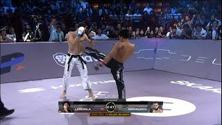 Muay Thai Pro Tries Karate Combat