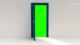 Open Door Green screen effect
