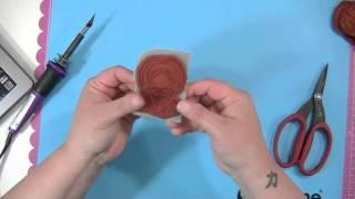 How to unmount your wooden rubber stamps  using EZMount foam- 2014 - Tutorial