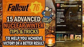 Fallout 76 - Advanced Tips & Tricks - 15 THINGS to Improve Your Nuclear Winter RESULTS