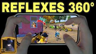 KING of REFLEX 360°Handcam 5 Finger Fastest Player PUBG BGMI | Daxua GAMEPLAY