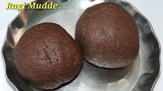 Ragi Mudde Recipe in Kannada| ಮೃದುವಾದ ರಾಗಿ ಮುದ್ದೆ | Finger Millet Ball in Kannada | Rekha Aduge