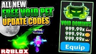 ALL FREE *VOID PET* UPDATE CODES in NEW SABER SIMULATOR UPDATE! (Roblox Codes)