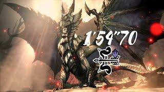 MHR Sunbreak - Legend Resurrected - Primordial Malzeno  - Bow - 1'54"70 - Speedrun